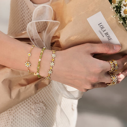 Daisy Full Bloom Choker Bracelet (Shipping from March 21th)